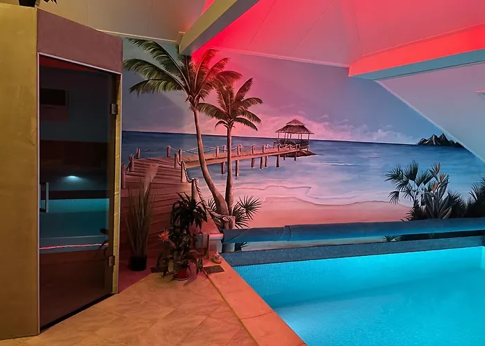 B&B Eibergen met privé zwembad en sauna